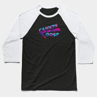 Loose Cannon | Aesthetic Gradient Baseball T-Shirt